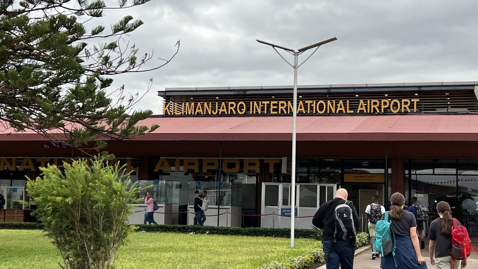 Kilimanjaro International Airport in Tanzania where climbers arrive for Mount Kilimanjaro expeditions