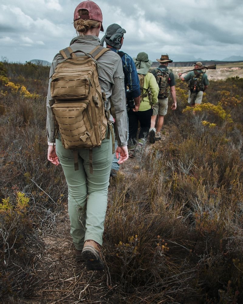 Guided Tanzania walking safari through the African wilderness with an expert ranger