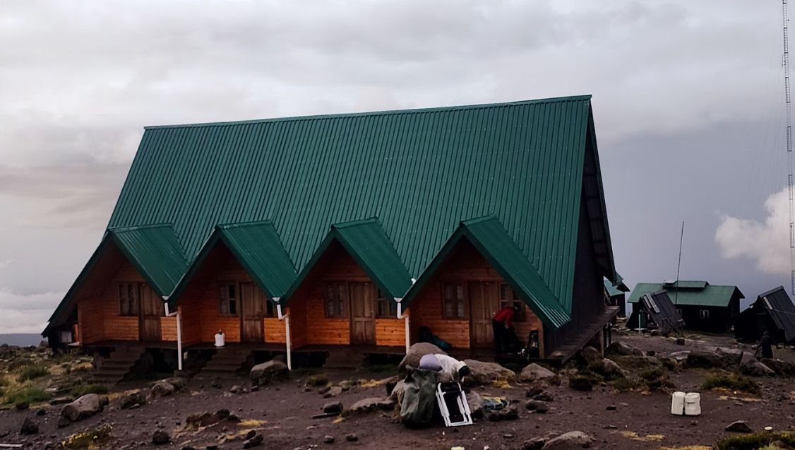 Mountain huts on the Marangu Route of Mount Kilimanjaro
