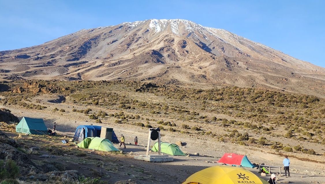 Northern Circuit Route trekking on Mount Kilimanjaro