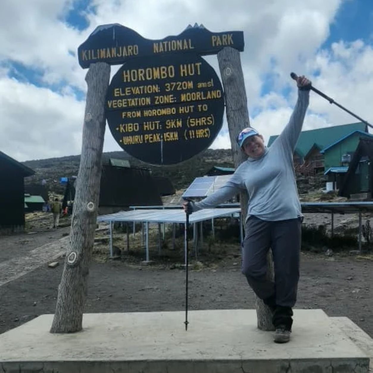 Horombo Hut on the descent from Kilimanjaro’s summit