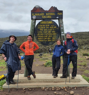 Shira 1 Camp area on the Lemosho Route of Mount Kilimanjaro